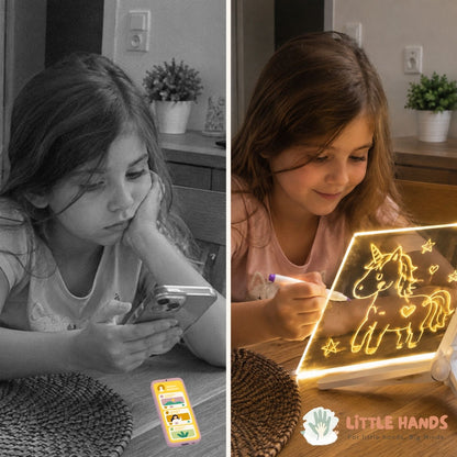 GlowBoard – Világító Rajztábla