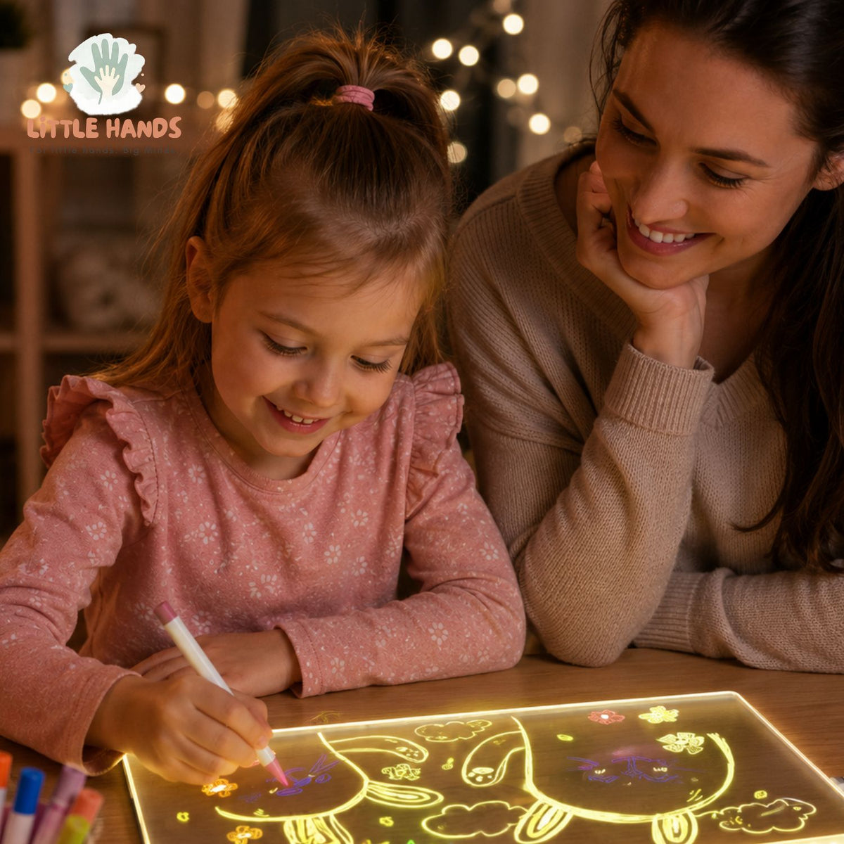 GlowBoard – Világító Rajztábla