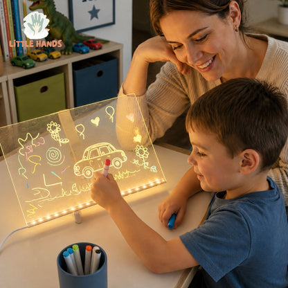 GlowBoard – Világító Rajztábla
